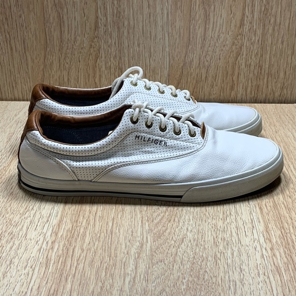 Tommy Hilfiger Other - Tommy Hilfiger Mens Brown Lace Up Shoes Sz 9.5